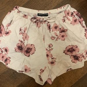 Brandy Melville Floral Shorts